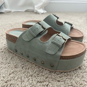 Justfab Abbie Platform Sandals